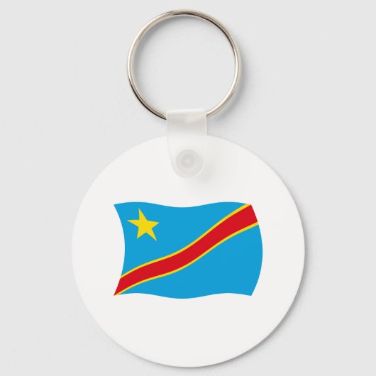 Sleutelhanger Vlag van de Democratische Republiek  (Voorkant)