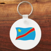 Sleutelhanger Vlag van de Democratische Republiek  (Voorkant)