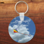 Sleutelhanger - Vliegend hoog! (Voorkant)