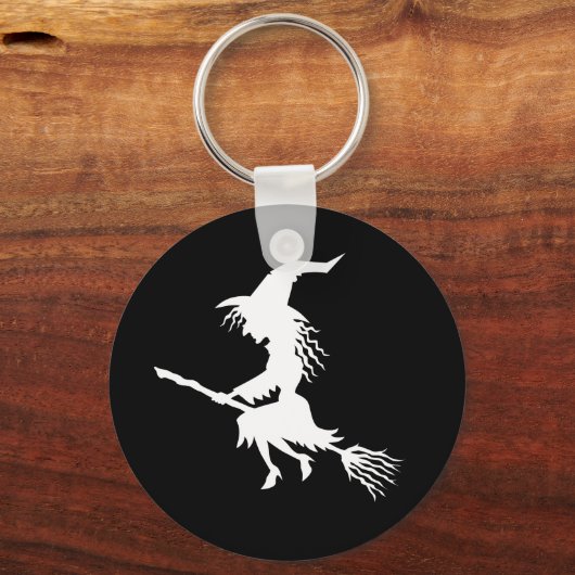 Sleutelhanger vliegende heks (Voorkant)