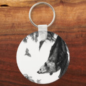 Sleutelhanger vliegende vliegende vliegende staafj (Voorkant)