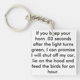 sleutelhanger "Voeding the Birds"