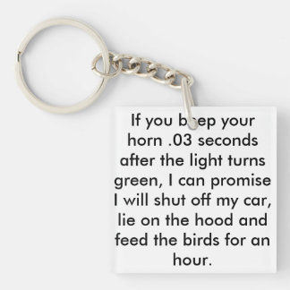 sleutelhanger "Voeding the Birds"