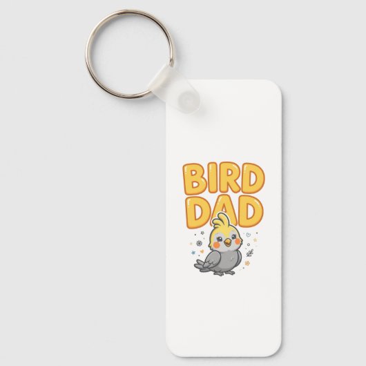 Sleutelhanger Vogel Papa (Voorkant)
