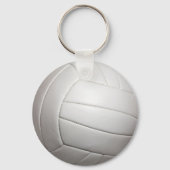 Sleutelhanger Volleyball Basic Button (Voorkant)