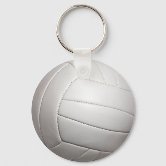 Sleutelhanger Volleyball Basic Button (Voorkant)