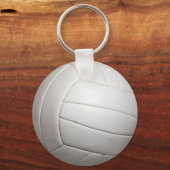 Sleutelhanger Volleyball Basic Button (Voorkant)