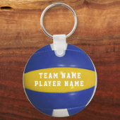 Sleutelhanger VOLLEYBALL PLAYER PERSONALISEERD (Voorkant)