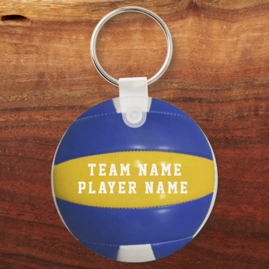 Sleutelhanger VOLLEYBALL PLAYER PERSONALISEERD (Voorkant)