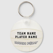 Sleutelhanger VOLLEYBALL PLAYER PERSONALISEERD MAT (Voorkant)