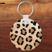 Sleutelhanger voor afdrukken van luipaard (Voorkant)
