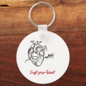 Sleutelhanger voor anatomie van het menselijk hart (Voorkant)