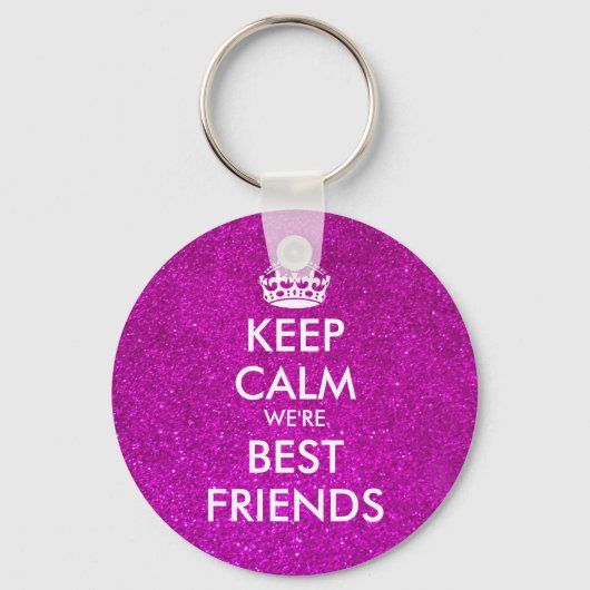Sleutelhanger voor beste vriendinnen BBF vriendsch (Voorkant)