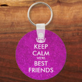Sleutelhanger voor beste vriendinnen BBF vriendsch (Voorkant)