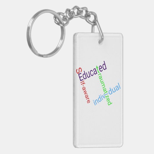 Sleutelhanger voor bewustwording (Voorkant Links)