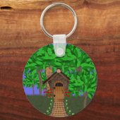 Sleutelhanger voor Birdhouse Cottage (Voorkant)