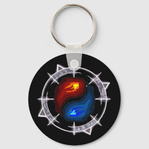 Sleutelhanger voor brand, ijs en riet