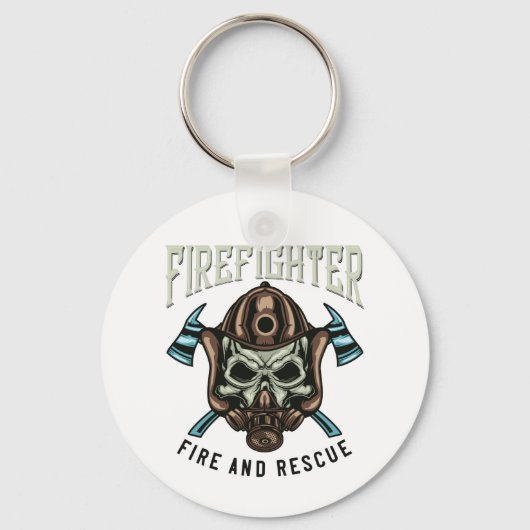 Sleutelhanger voor brandweer en redding (Voorkant)