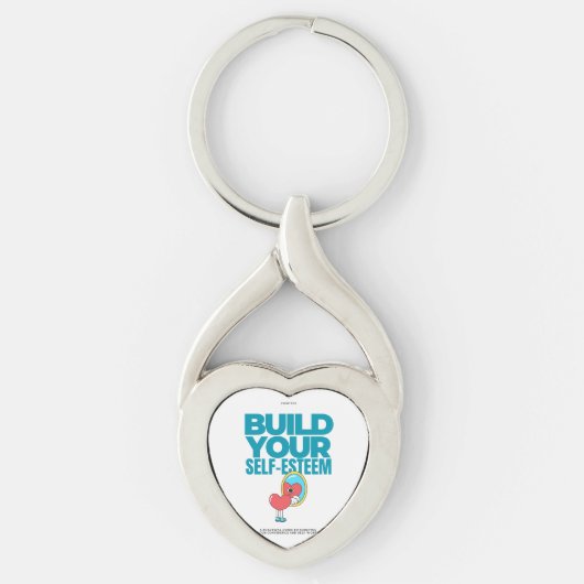 sleutelhanger voor Build your self esteem (Voorkant)