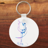 Sleutelhanger voor damesschaatsen (Voorkant)