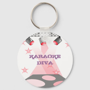 SLEUTELHANGER VOOR DE DRAMA KARAOKE DIVA QUEEN