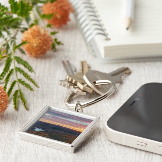 Sleutelhanger voor de herfst Ozark Mountains (Zijkant)