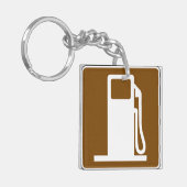 Sleutelhanger voor de signalisatie voor benzine (Voorkant Links)