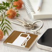 Sleutelhanger voor de signalisatie voor benzine (Voorkant Rechts)