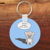 Sleutelhanger voor docenten (Personaliseer) (Voorkant)