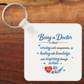 Sleutelhanger voor dokters Cadeaus (Voorkant)