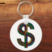 Sleutelhanger voor dollaire signalisatie (Voorkant)