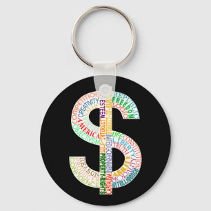 Sleutelhanger voor dollaire signalisatie