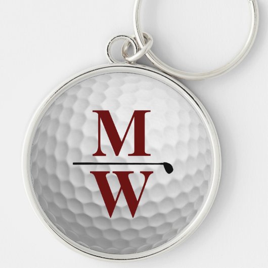 Sleutelhanger voor een Golfer (Voorkant)
