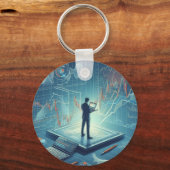 Sleutelhanger voor effectenhandel (Achterkant)