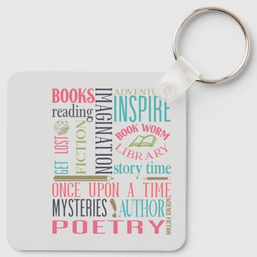 Sleutelhanger voor fotoworm-subway (Achterkant)