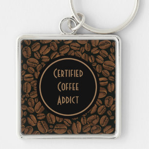 Sleutelhanger voor gecertificeerd koffieadvies