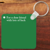 Sleutelhanger voor geluk (Achterkant)
