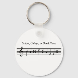 Sleutelhanger voor Gepersonaliseerd band