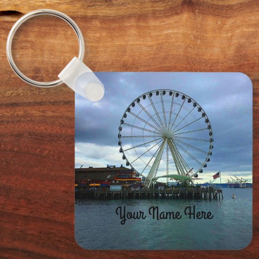 Sleutelhanger voor grote wiel bij Seattle #2 (Voorkant)