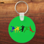Sleutelhanger voor handbalspelers zomerspelen (Voorkant)