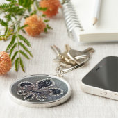 Sleutelhanger voor het drukken van voetleder (Zijkant)