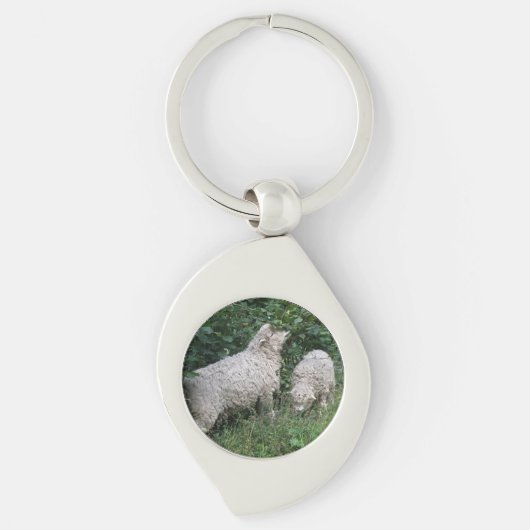 Sleutelhanger voor het eten van schapen (Voorkant)