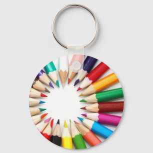 Sleutelhanger voor het kleuren van penencils