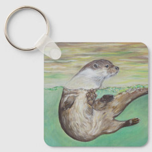 Sleutelhanger voor het schilderen van de Otter