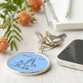 Sleutelhanger voor het tekenen van mama's Boy (Zijkant)
