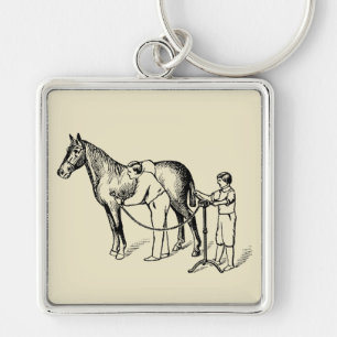 Sleutelhanger voor het uitknippen van  ILLUSTRATIE