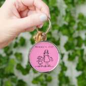 Sleutelhanger voor het uittrekken van meisjes (Hand)