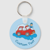 Sleutelhanger voor het wassen van Man (Voorkant)