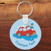 Sleutelhanger voor het wassen van Man (Voorkant)