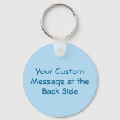 Sleutelhanger voor het wassen van Man (Achterkant)